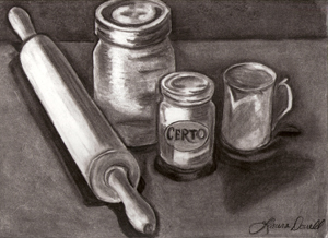 A Charcoal Drawing