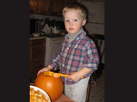 Carving the Pumpkin