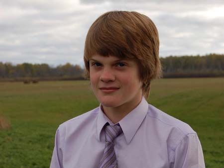 Boy in Field