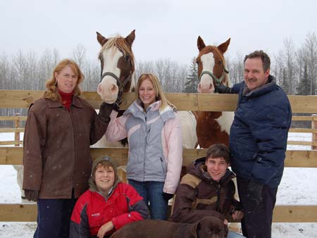 Portrait with Horses