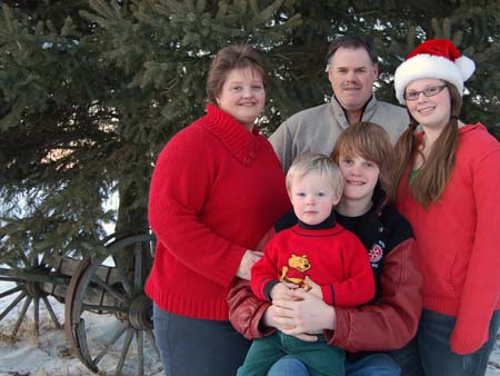 Christmas Family Portrait