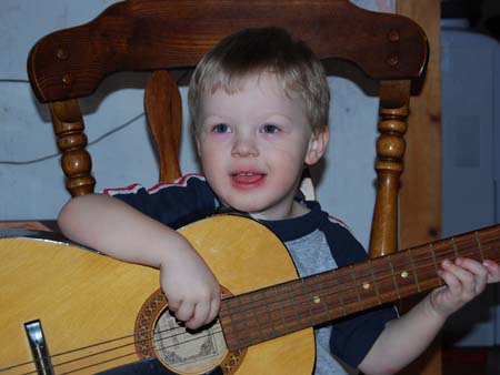Playing Guitar
